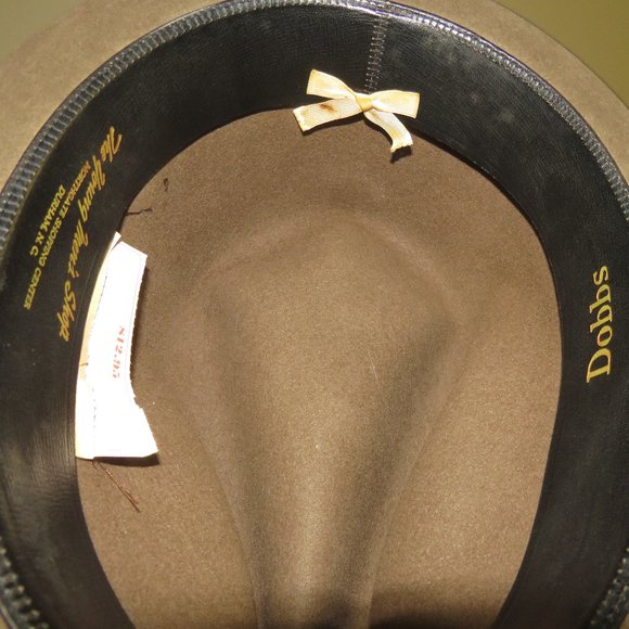 Dobbs Vintage Classic Wool Fedora - Picture 5 of 8